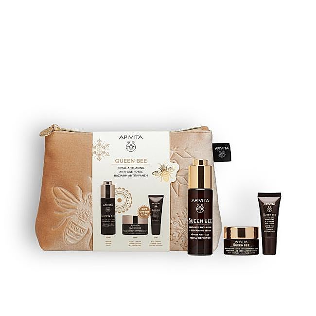 Cofre de rutina Apivita Queen Bee.